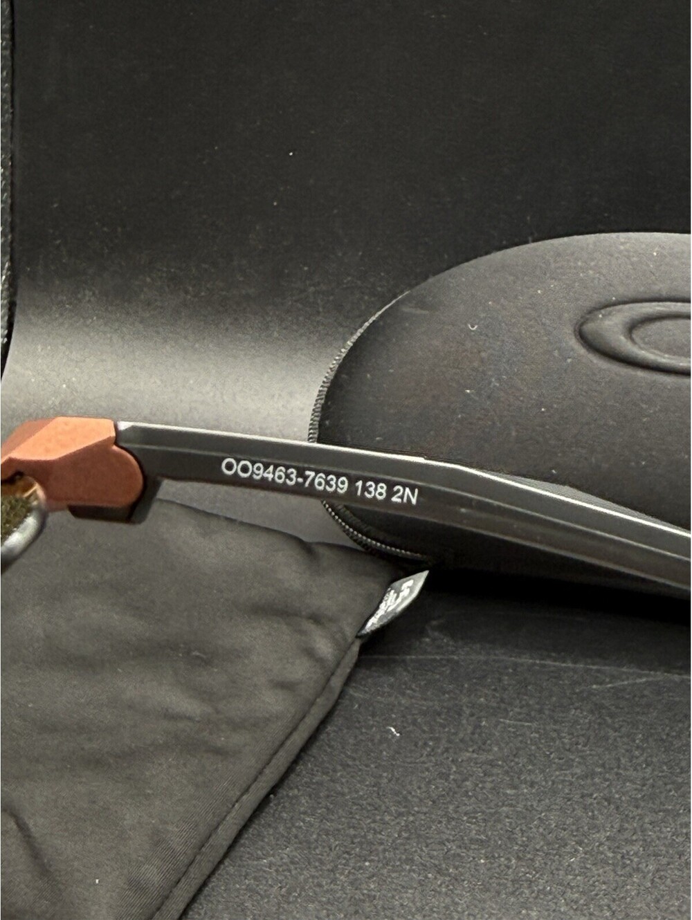 Oakley Sutro Lite Fire Orange/Prizm Trail Torch OO9463-7639 Forge Collection - Picture 9 of 9